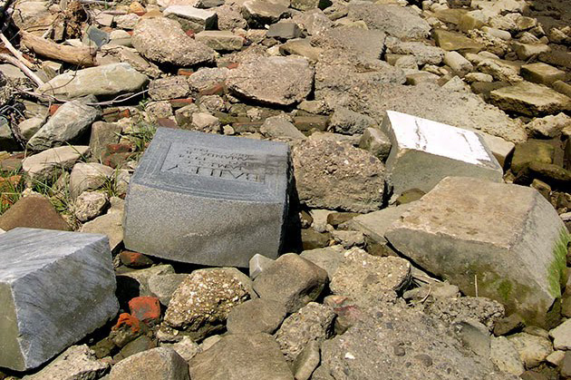 Tombstones on the Potomac by Edd Fuller 2010